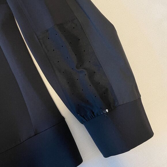 Lululemon Neoprene Black Running Hoodie Side Zip Men's Medium - Picture 6 of 10